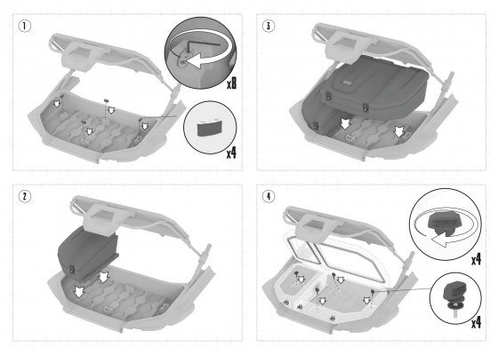 DOUBLE CARGO BOX for BRP CAN-AM MAVERICK R (2024+)