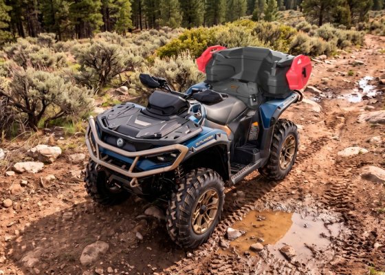 ADDITIONAL ATV BOX for BRP Can-Am Outlander 850-1000 XT-P, DPS, LTD (Gen 3, 2025+) (suitable for Smart-Shox version)