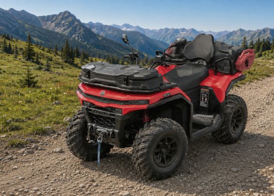 FRONT ATV BOX FOR CFMOTO CFORCE 400/500 EPS NEW / C4/C5 gen 4 (2025+)