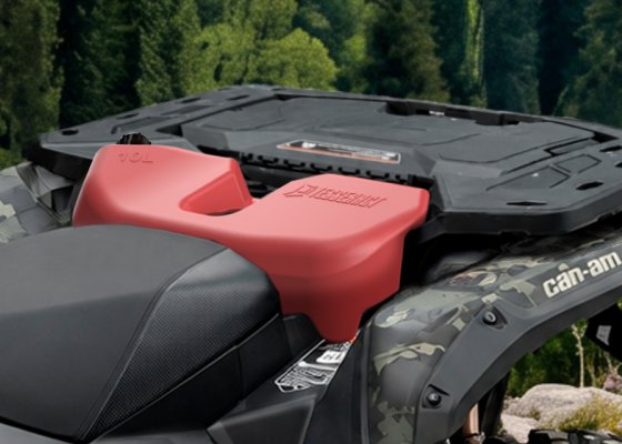 JERRY CAN INSTEAD OF A SEAT FOR BRP Can-Am Outlander 850-1000 XT-P, DPS, LTD (Gen 3, 2025+) (suitable for Smart-Shox version)