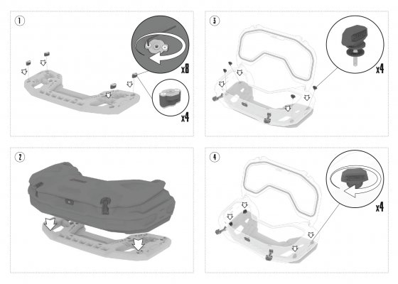 ATV CARGO BOX FOR CFMOTO CFORCE 6500 EPS / C6 gen 4 (Gen4, 2026+)